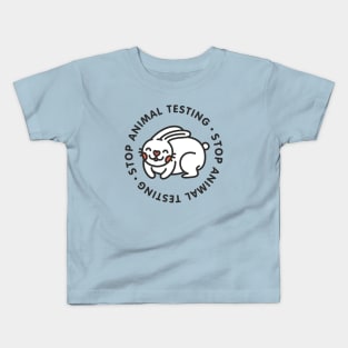 Stop animal testing Kids T-Shirt